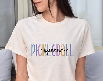Pickleball Queen Shirt : Pickleballer Geschenk, Frauen T-Shirt