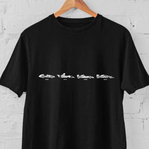 Evolution of a F1 Car Shirt, Formula 1 Shirt, Race Weekend Formula 1 Merch, Vintage Formula 1 Gifts, Formula One T-Shirt, Race Day Shirt.