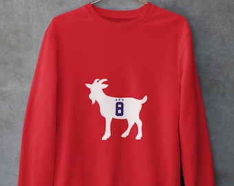 GOAT Sweatshirt für den besten Torschützen aller Zeiten, Washington Hockey Pullover, Hockey Fan Geschenk