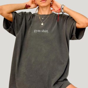 Damen Gym Shirt, Comfort Colors® Workout T-Shirt, lustige Pump Cover, Fitness Bekleidung, Gym Girly Outfit, Geschenk für Sie