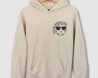 Pickleballer Hoodie, Pickleball Player Hoodie, Funny Graphic Sweatshirt