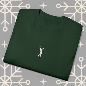 Christmas Golf T-Shirt, Golf Shirt, Christmas Shirt, Golf Gifts, Christmas Gifts for Golfer, Festive Golf T-Shirt, Holiday Shirt.