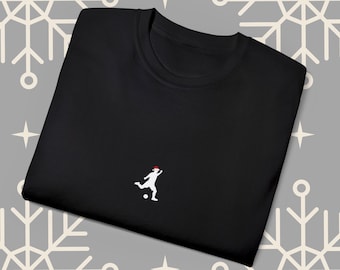 Christmas Soccer Shirt, Soccer Player Shirt, Christmas T-Shirt, Soccer Gifts for Christmas, Festive Soccer Shirt, Holiday T-Shirt