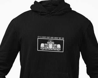 Formula 1 Hoodie, Comfy F1 Hoodie,  F1 Sweatshirt, Formula 1 Gifts, Formula 1 Merch, Graphic Formula One Hoodie.
