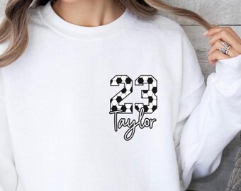 Sudadera con número de fútbol personalizado, suéter personalizado para mamás de fútbol, cuello redondo para el día del partido