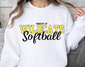 Custom Softball Team Sweatshirt: Personalized Game Day Pullover