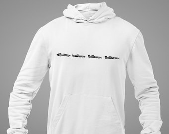 Moletom com capuz "Evolução de um Carro de Fórmula 1", Moletom confortável de F1, Moletom de F1, Presentes de Fórmula 1, Produtos de F1, Moletom com capuz gráfico de Fórmula 1.