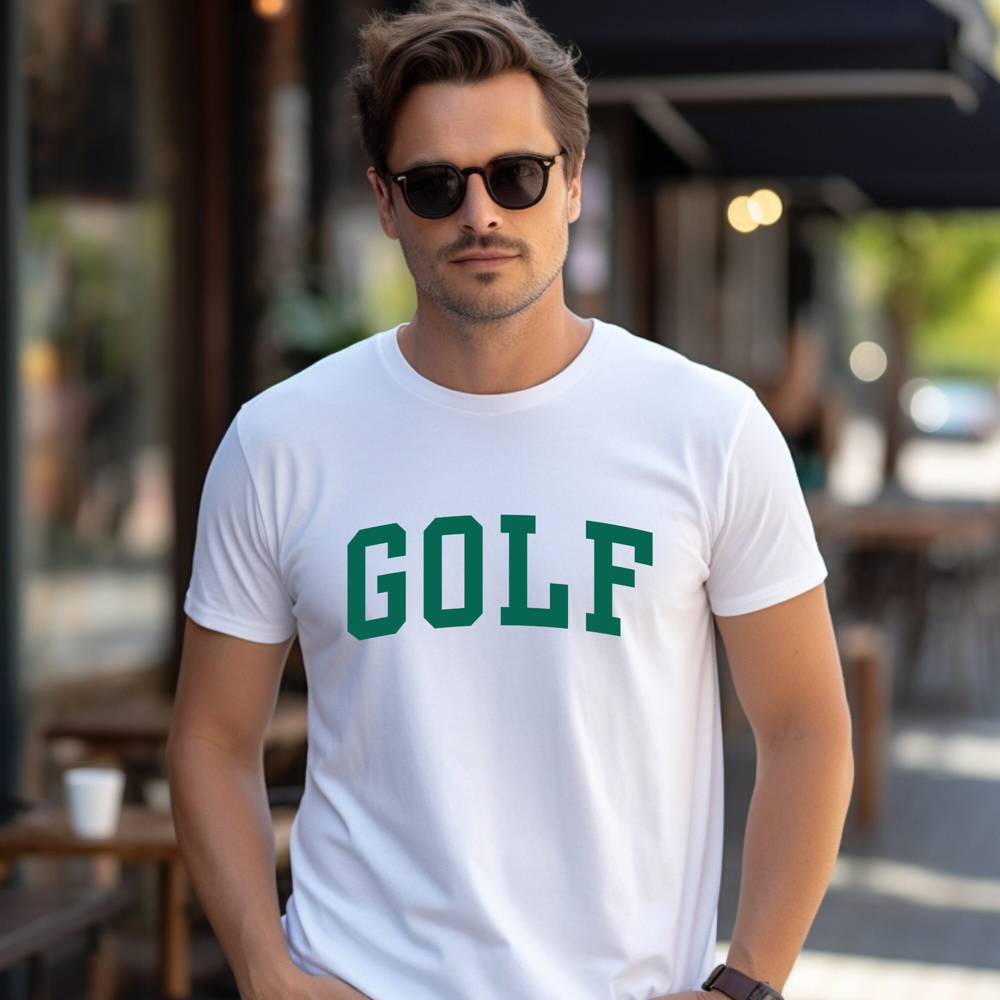 [ STIGMA ]★GOLF STANDARD FIT T-SHIRTS Students Golf T-Shirt - By Your Side Tee - Black AW24