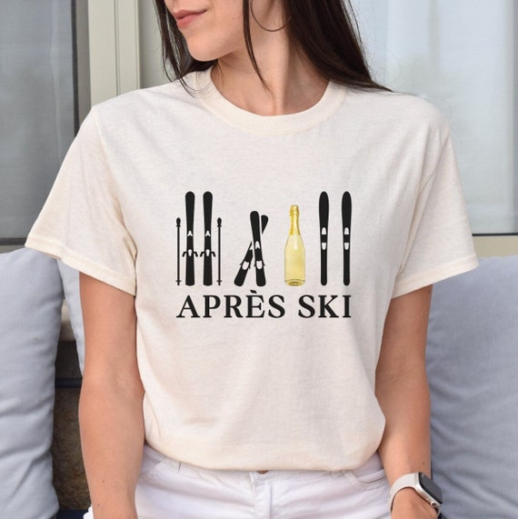 Ski Lovers Graphic T-Shirt – Unisex Cotton Tee For Winter Sports Fans – Men's & Women's Gift