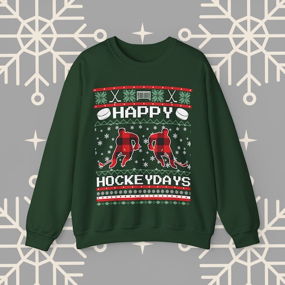 Ice hockey christmas jumper deals