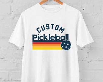 Maglietta Pickleball personalizzata: maglietta Pickleball retrò, regalo per giocatori di Pickleball