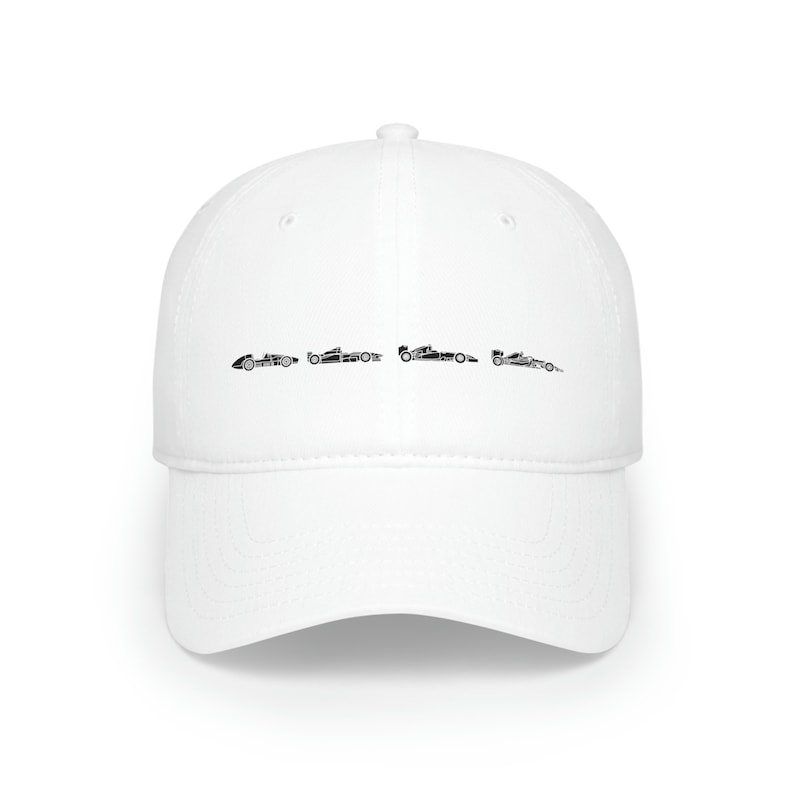 Lowkey Formula 1 Hat, F1 Cap, Formula 1 Car Hat, Formula 1 Dad Hat, F1 Merch, Formula 1 Gifts, Formula One Hat, Graphic F1 Hat. White