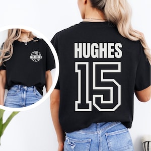Custom Volleyball Shirt with Team Name and Number, Personalized Volleyball Mom Shirt, Volleyball Player T-Shirt, Volleyball Team Gift