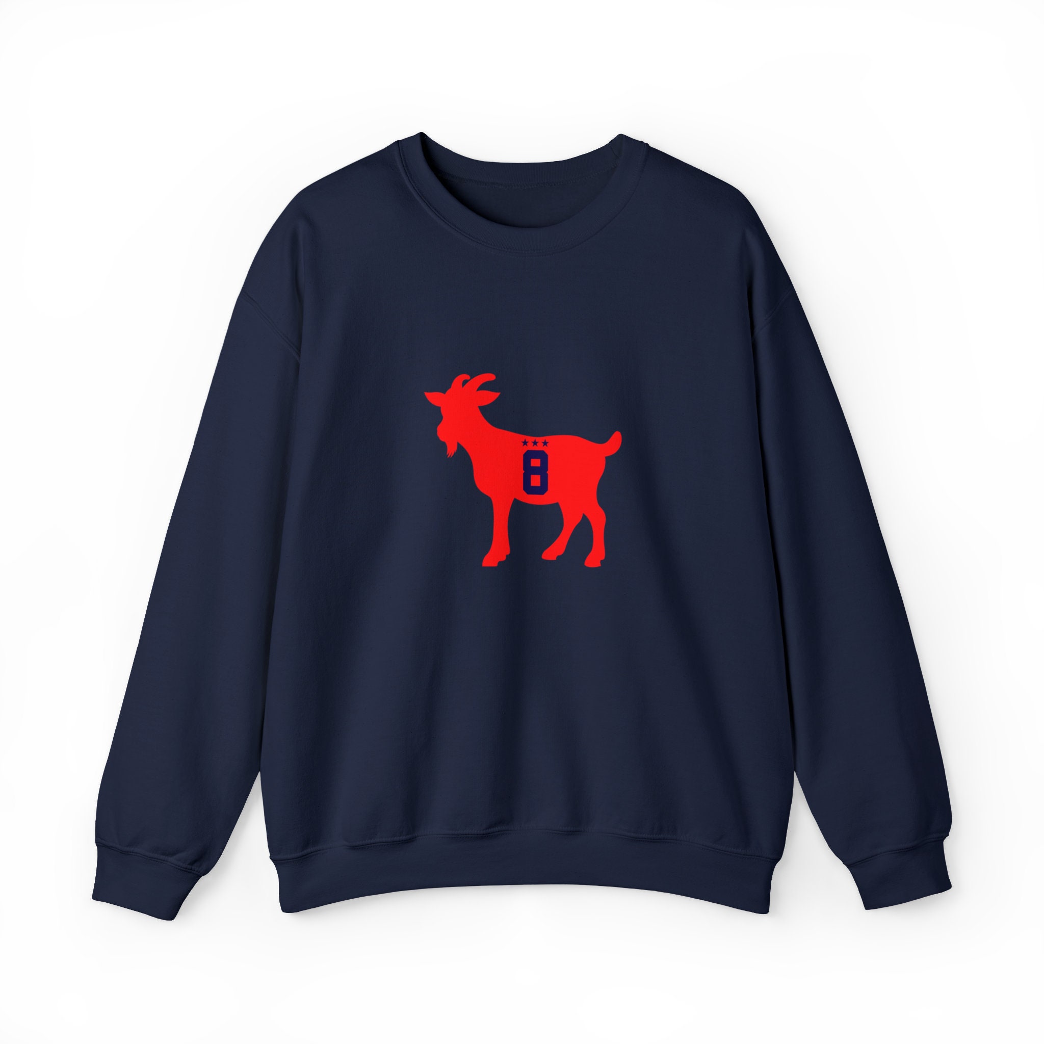 Ovechkin GOAT Sweatshirt Number 8 Hockey Sweatshirt Washington Sweater Gr8 Crewneck Hockey Fan Gift Etsy UK