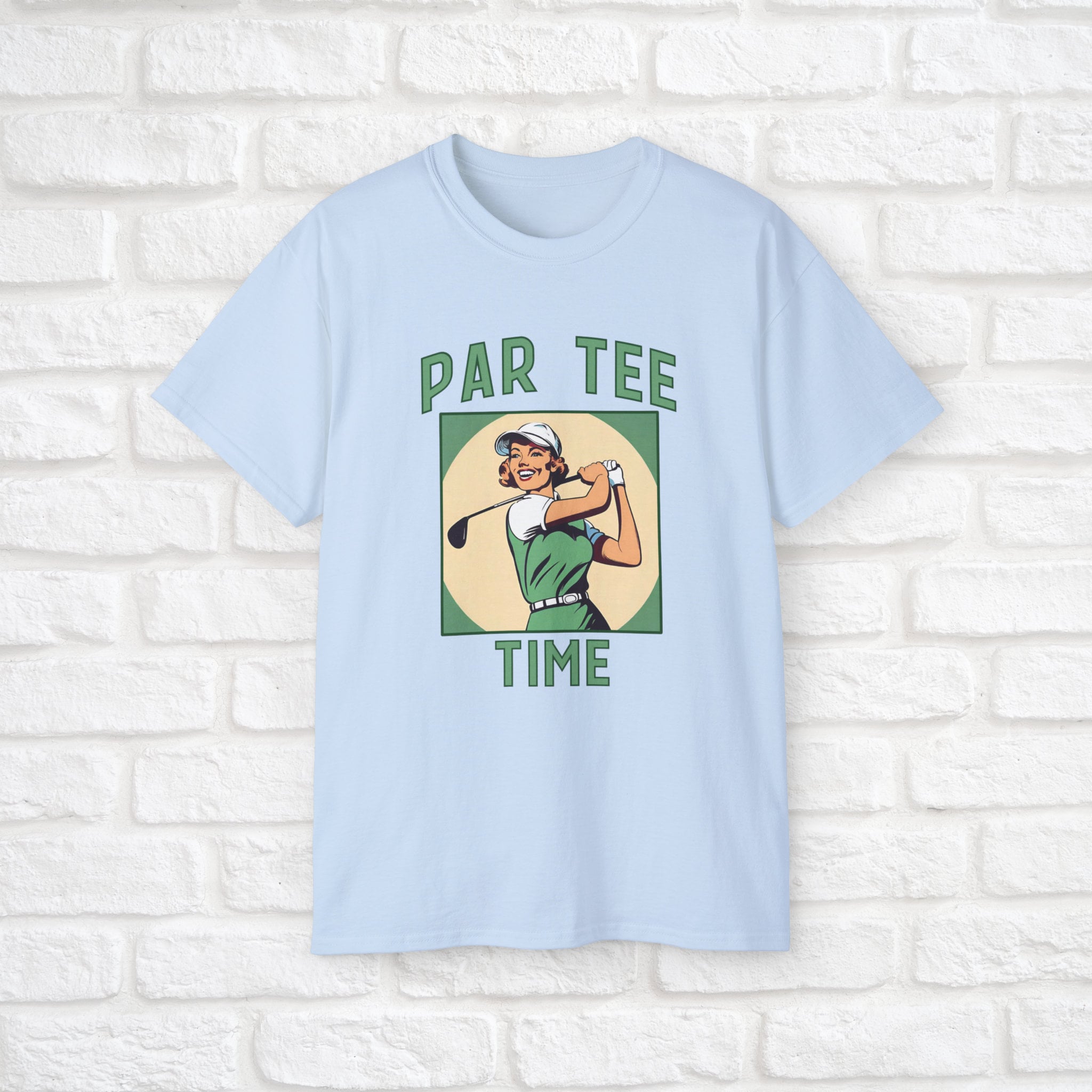 Par Tee Time Short Sleeve T-shirt, Golf Shirt for Women, Ladies