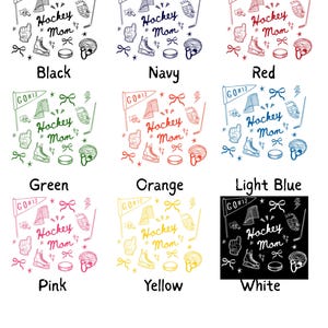 image of available custom design colors