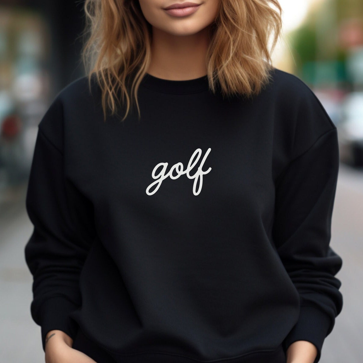 NEW VINTAGE GOLF 18番 Sweat Crew Shirt Vintage Golf Baltimore Green Sweatshirt Large Golf Country