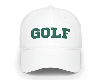 Benutzerdefinierte Golfmütze, Hut für Golfliebhaber, personalisierte Golfgeschenke für Männer, benutzerdefinierte Sportmütze, Geschenk für Golfer