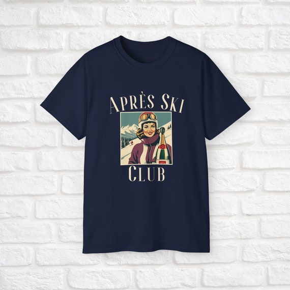 Ski Vail 70s⁄80s Retro Souvenir 70s-80s SKI CLUB グラフィックT 