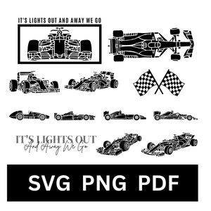 Race Cars SVG Bundle, Formula 1 svg bundle, F1 car svg bundle, F1 Digital Download, Formula One svg, F1 Car png, Formula 1 png, F1 png.