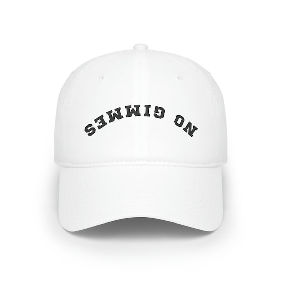 Upside Down No Gimmes Golf Hat, Golf Cap for Men, Funny Sports Hat