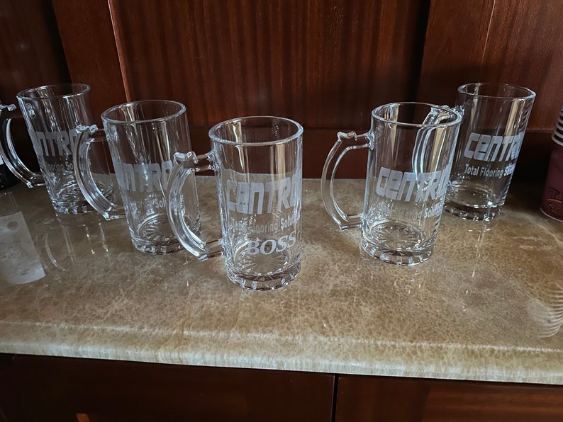 Logo Personalized Beer Mug Custom Beer Mug Beer Cup Etsy