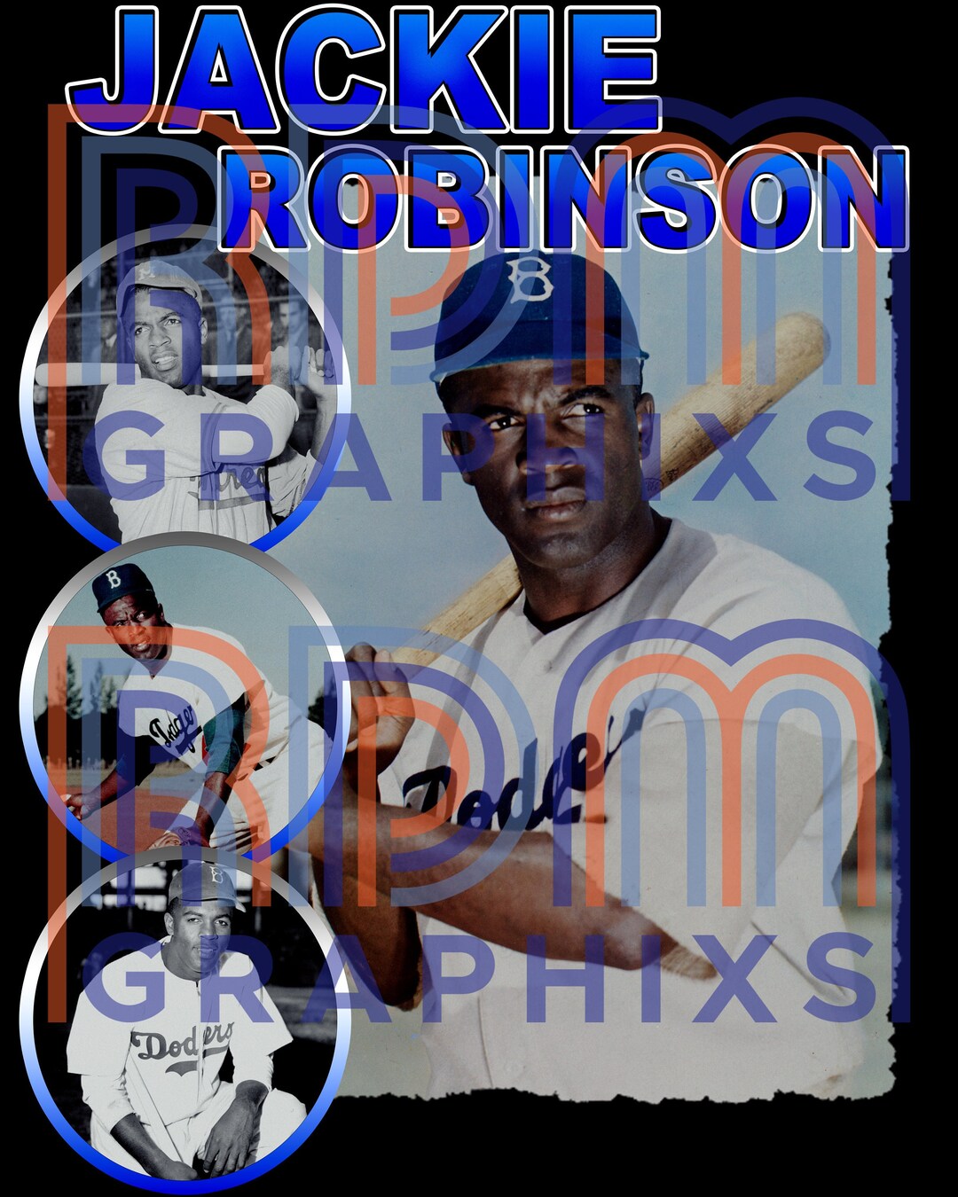 Jackie Robinson Png Jpg, 42 Png Jpg, Baseball Png Jpg, Brooklyn Png Jpg