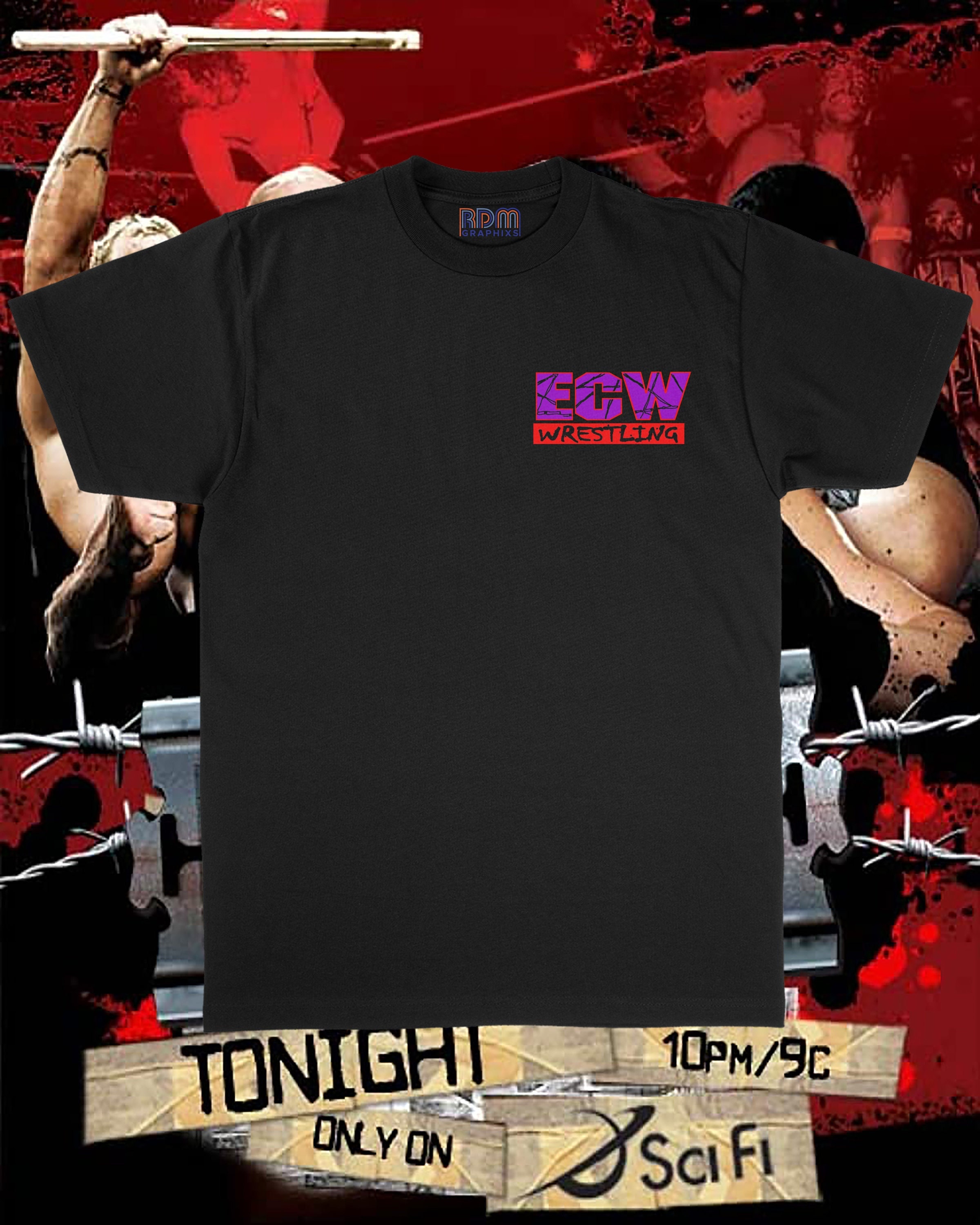 ecw shirts vintage