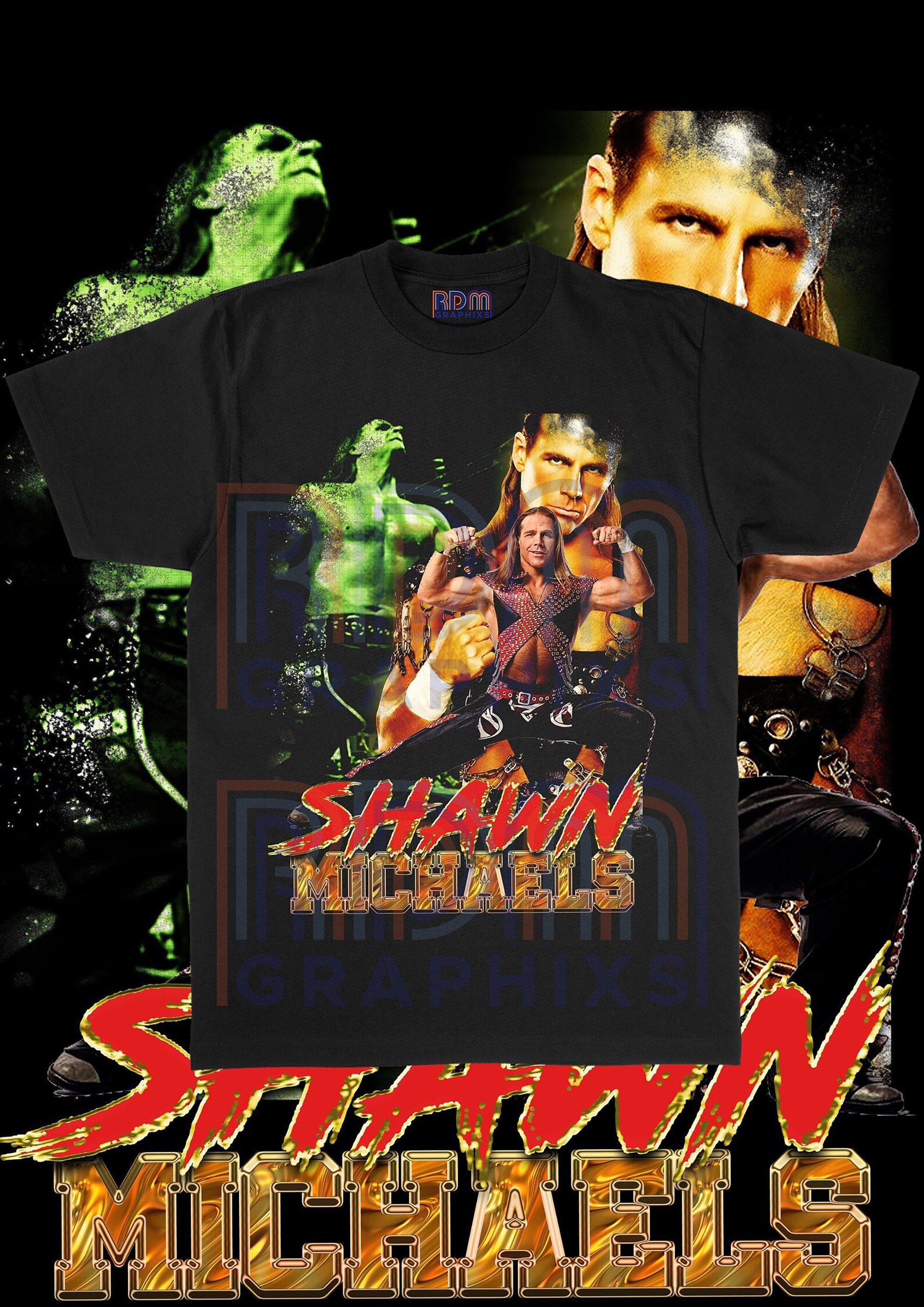 NOS vtg 1998 SUCK IT Chyna Shawn Michaels D-Generation DX Wrestling L Shirt  WWF