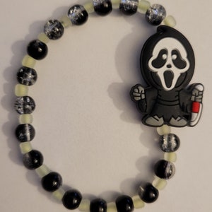 Horror movie figure bracelet