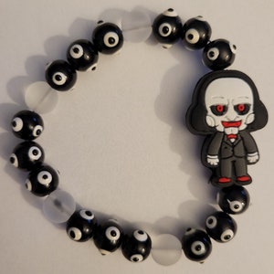 Horror movie figure bracelet