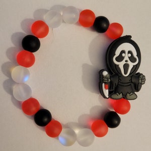 Horror movie figure bracelet