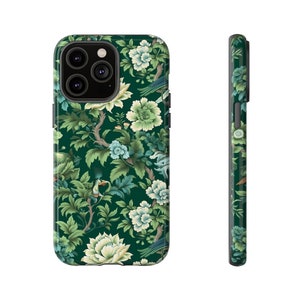 Prachtige Chinoiserie-hoes voor iPhone en Samsung Galaxy - Handgeschilderde stijl Oosters ontwerp