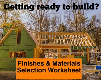 Materials Selection Worksheet