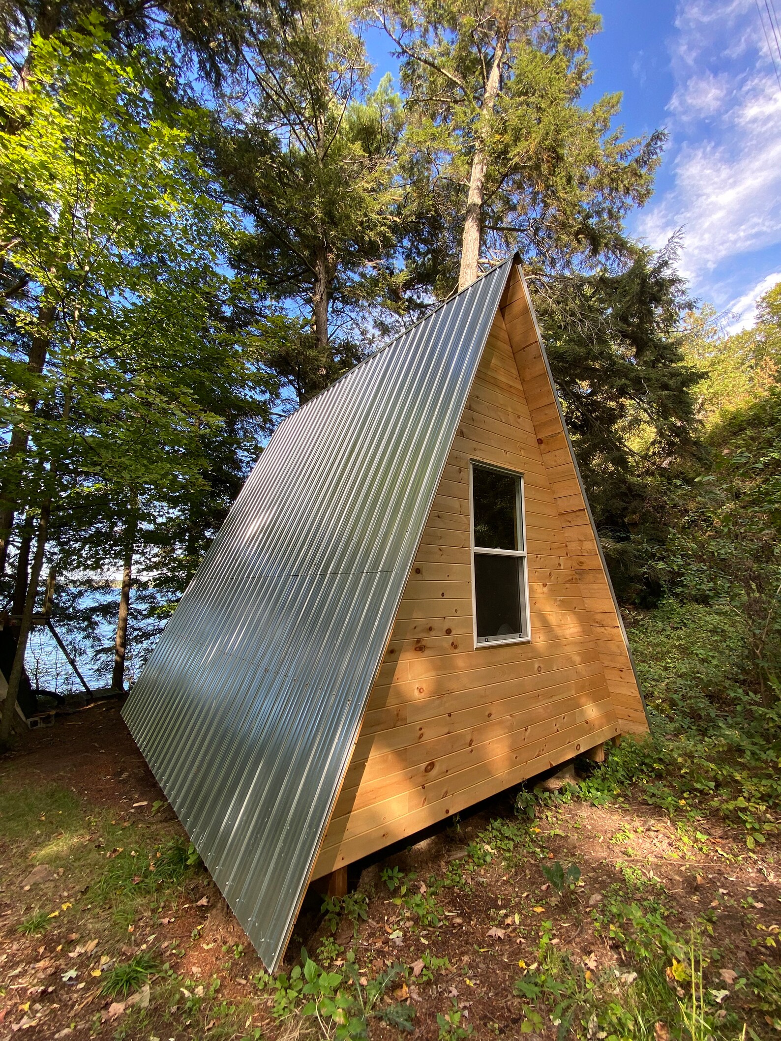 Easy to Build Aframe Cabin 108 Sq Ft Instant Download Etsy