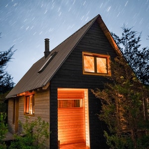 the RavenHouse Cabin v.2  - instant download cabin plans