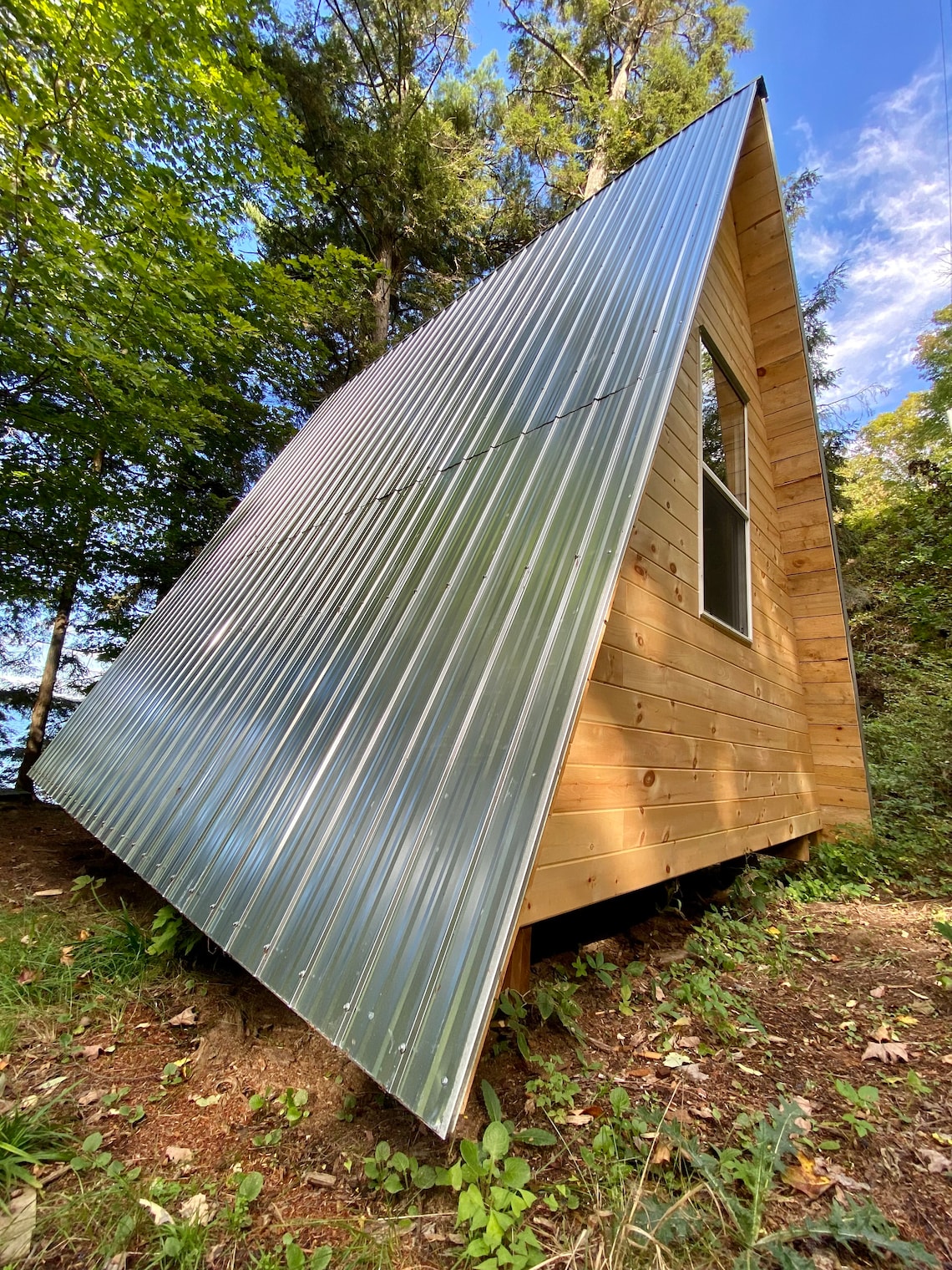 Easy to Build Aframe Cabin 108 Sq Ft Instant Download Etsy