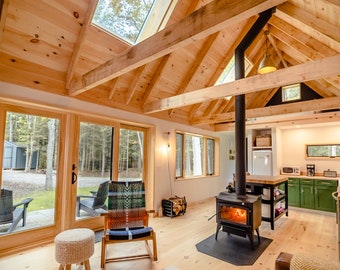 Tu cabaña en el bosque: planos detallados para descarga inmediata.