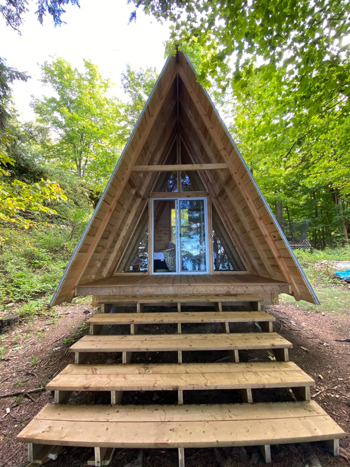 Easy to Build Aframe Cabin 108 Sq Ft Instant Download Etsy