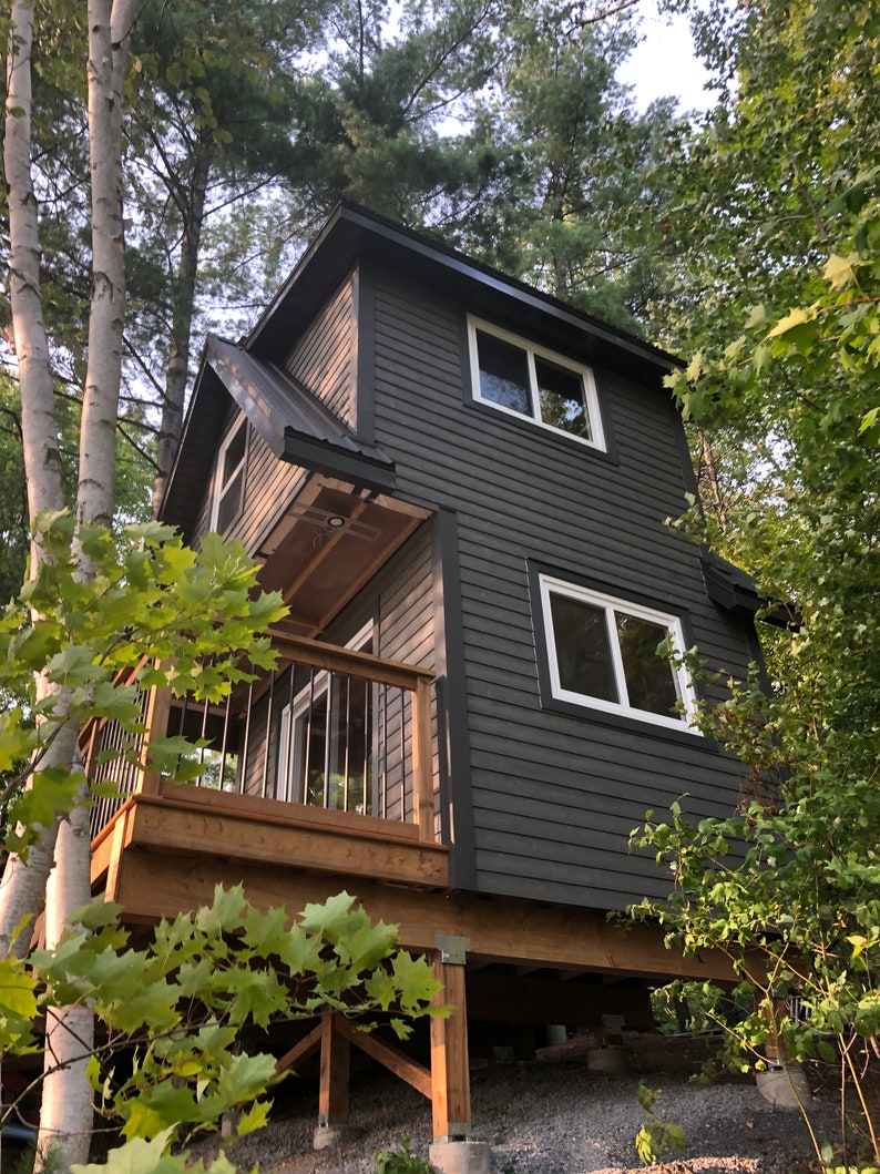 Easy Build Cabin Bunkie Playhouse Instant Download Cabin Plans Etsy