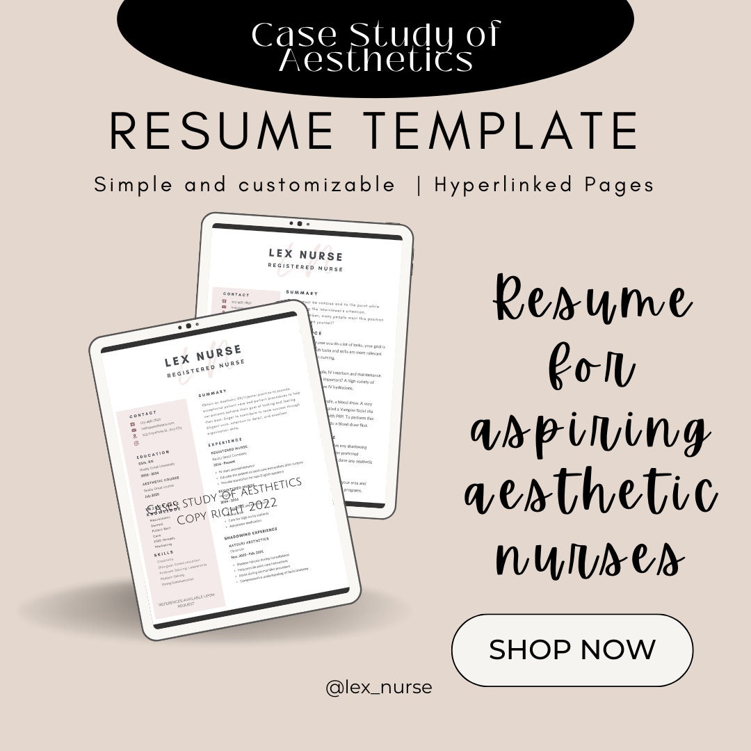 Aesthetic Nurse Resume Nurse Injector - Il 1080xN.4763184907 Tom7