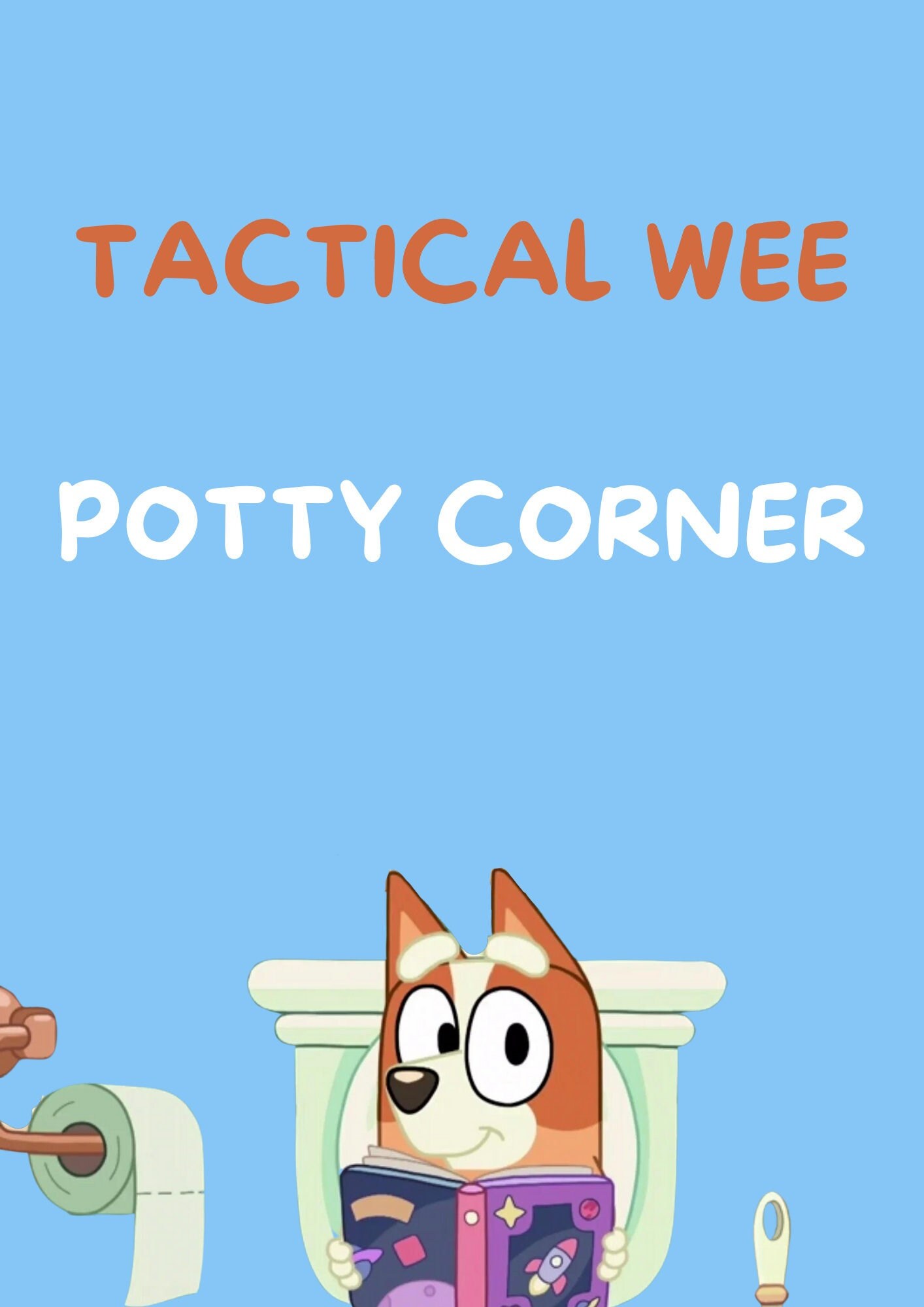 Bluey Bathroom Set Etsy