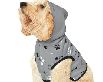 Personalized Dog Pet Hoodie Sweatshirt Puppy, Cat Pet Apparel , Hoodie