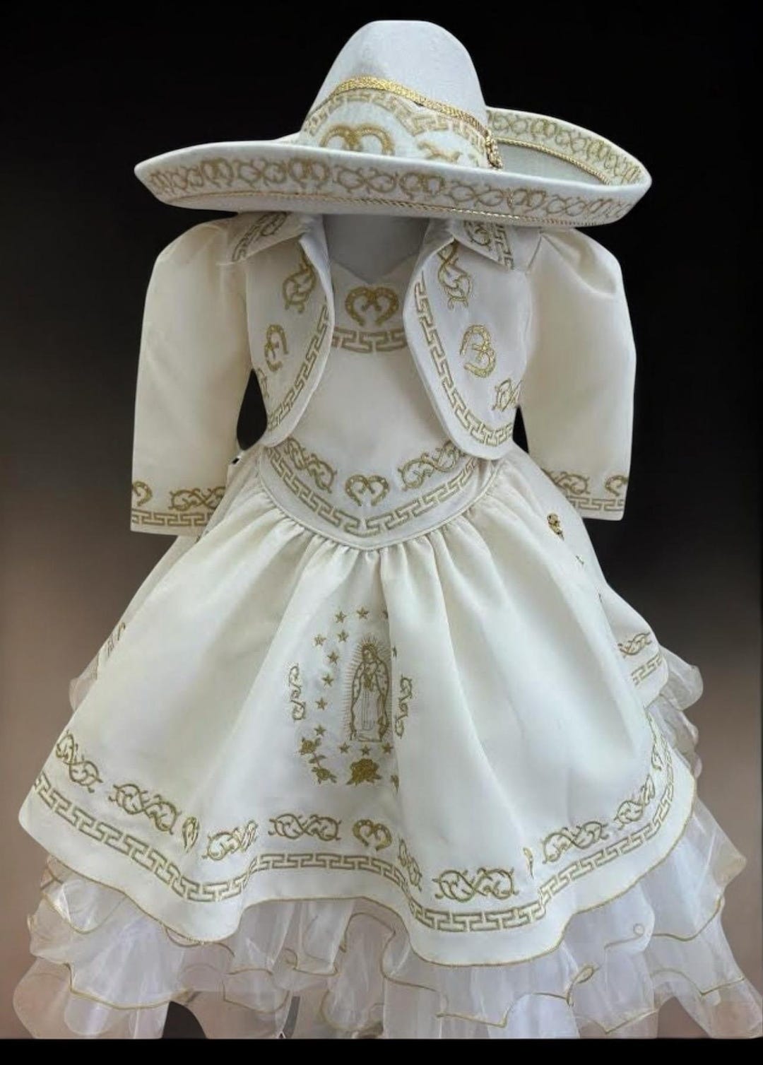 Baby Charro Bautizo Suit Bautizo White Charro Suit Mexican Charro