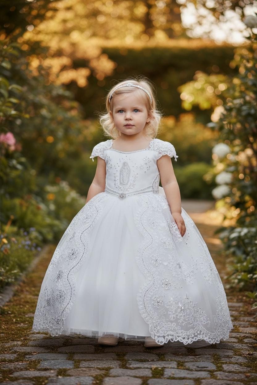 Virgen De Guadalupe Baptism Dress - Etsy