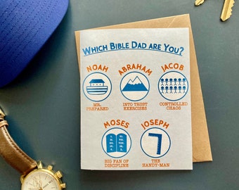 Biblical Father's Day Card | Bible Dad | Christian Dad
