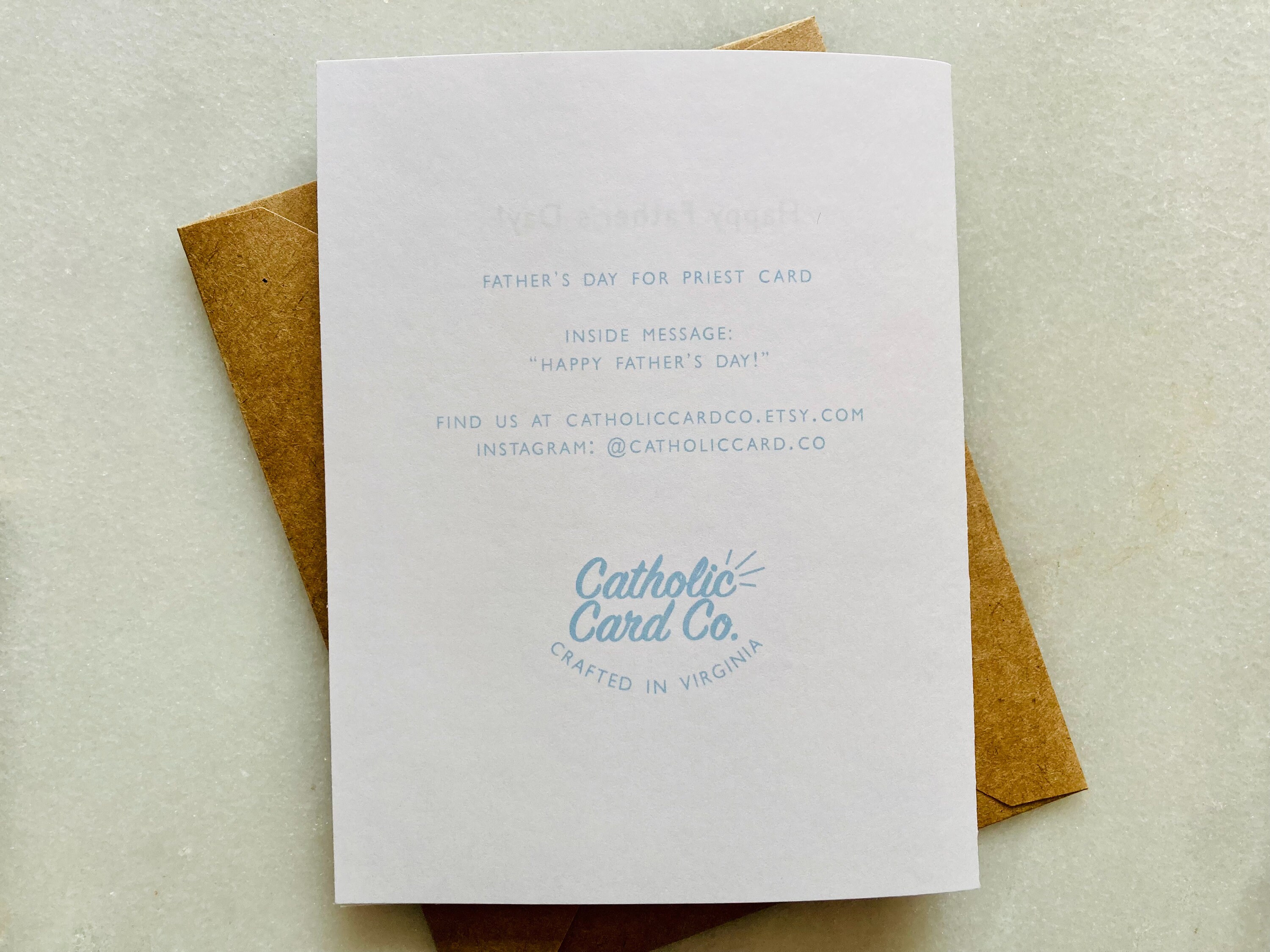 Father's Day Card for Priest | Catholic Father's Day Card - Etsy