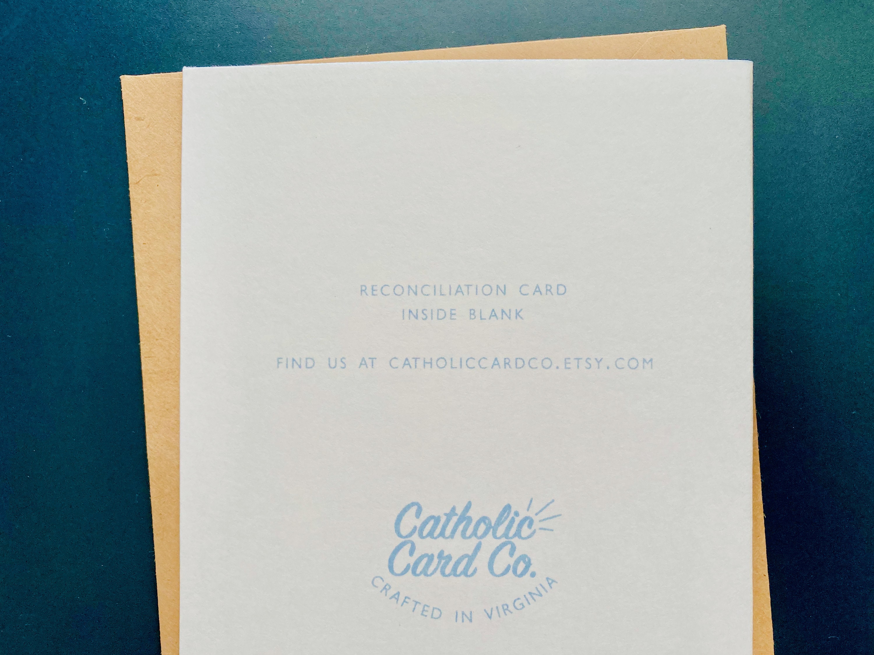 Confession | Catholic Reconciliation Card - Etsy
