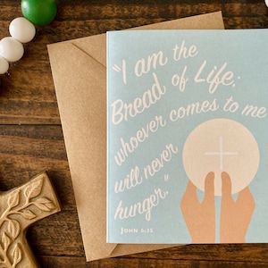 Holy Communion | Catholic Eucharist Card