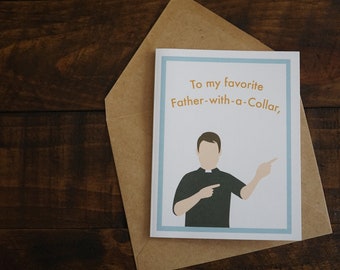 Priest Anniversary | Catholic Anniversary of Ordination Card | Holy Orders Card